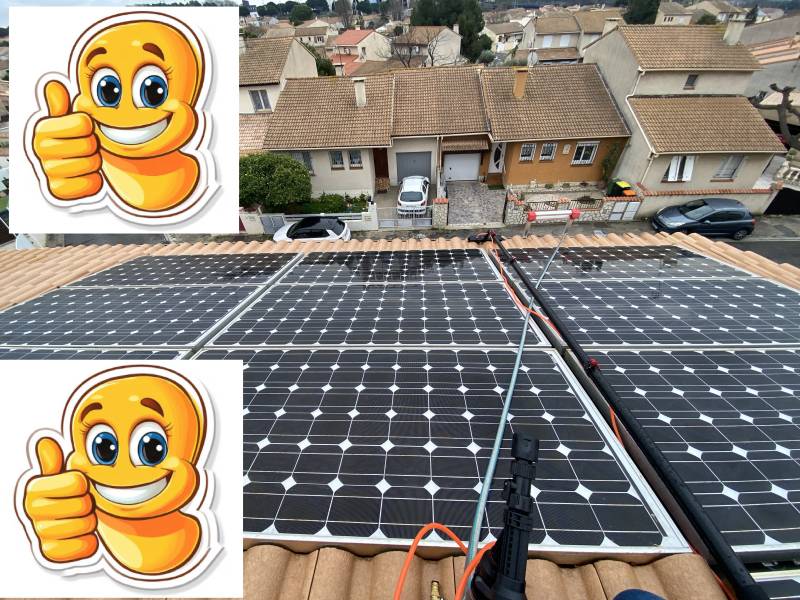 nettoyage entretien panneaux solaire photovoltaiques arles bouches du rhone