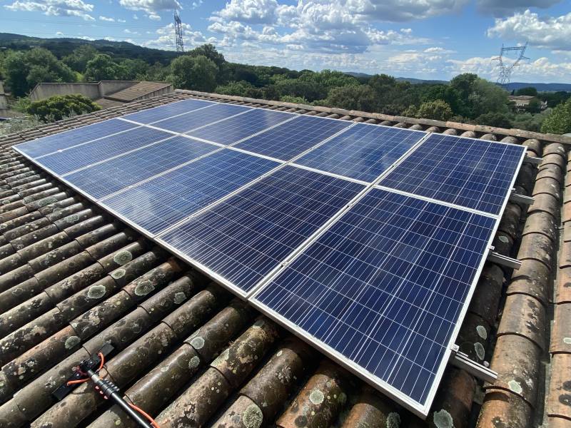 nettoyer panneaux solaire photovoltaiques bourgeois nimes gard