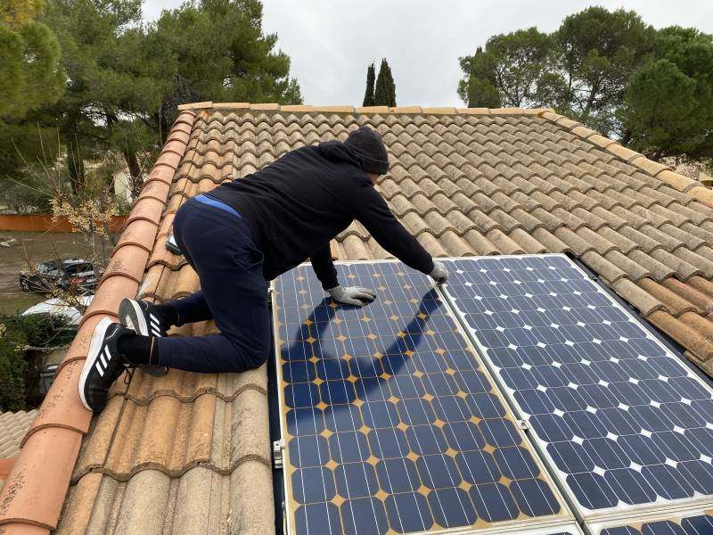 entretien nettoyage panneaux solaire photovotaiques hérault gard aude