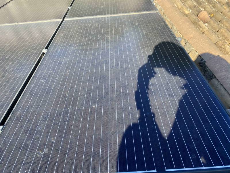 nettoyage lavage panneaux solaire photovoltaiques montpellier hérault sussargues