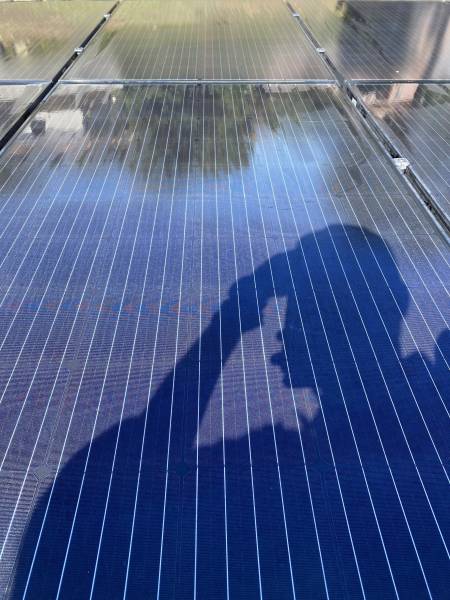 nettoyage lavage panneaux solaire photovotaiques sussargues hérault gard