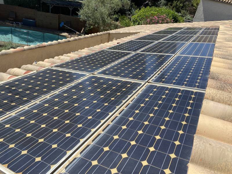 nettoyage lavage panneaux photovoltaique montpellier hérault castelnau le lez