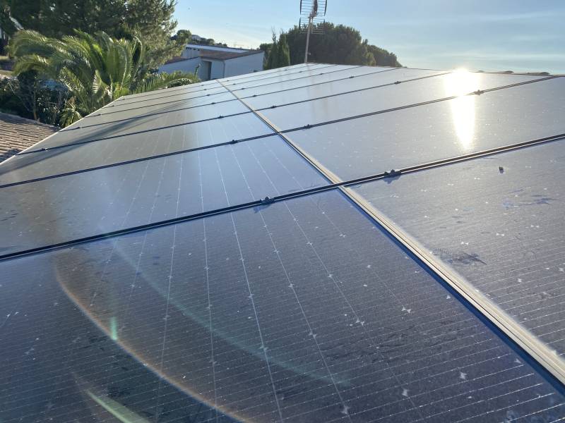 lavage panneaux solaire photovoltaiques boujan sur libron béziers hérault