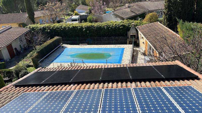 pose installation panneaux solaire photovotlaiques trinasolar bourgeois global sussargues hérault